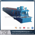 full automatic quick-change c purlin roll forming machine with online hole punching